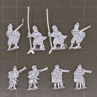 Baueda Miniatures, Dark Ages: Norman Infantry Command