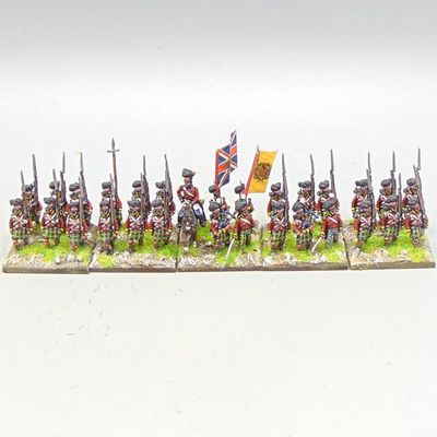 Grade A - AB Figures - Napoleonic - British Highland Infantry Unit