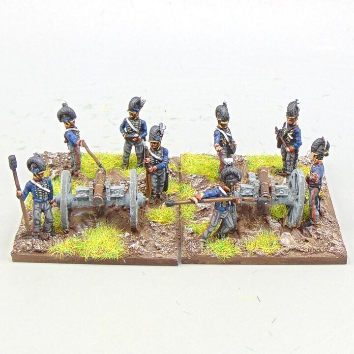Grade A - AB Figures - Napoleonic - British Royal Horse Artillery Battery