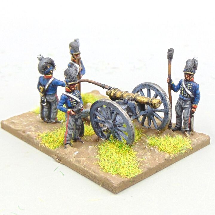 Grade A - AB Figures - Napoleonic - British Royal Horse Artillery Field Gun & Crew