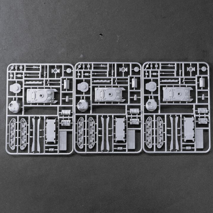Battlefront Miniatures, WW2 - Allied M4A1 Sherman 75mm Tanks