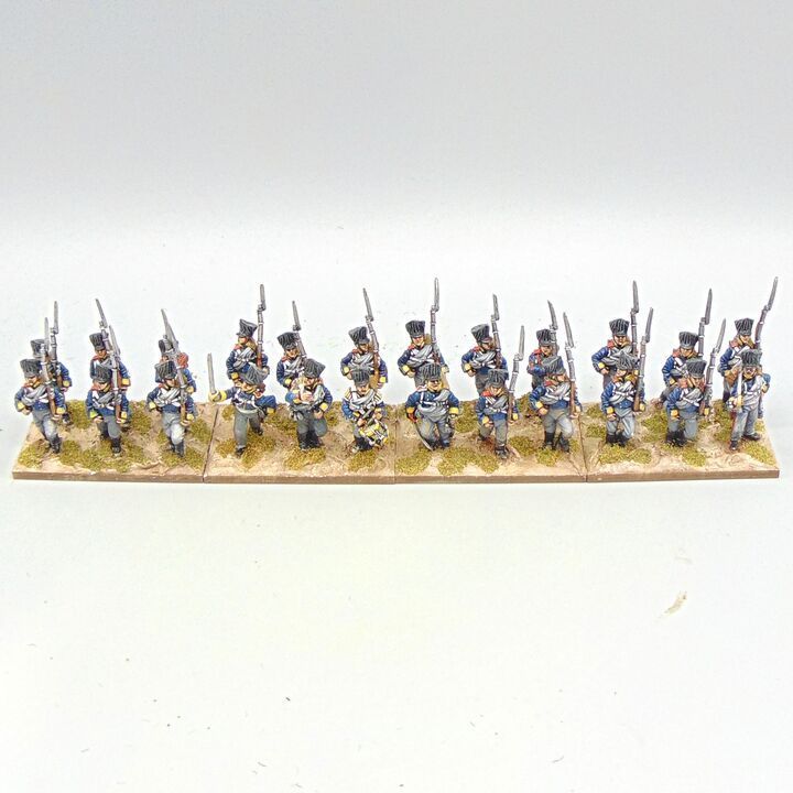 Grade C - Elite Miniatures - Napoleonic - Prussian Infantry Unit