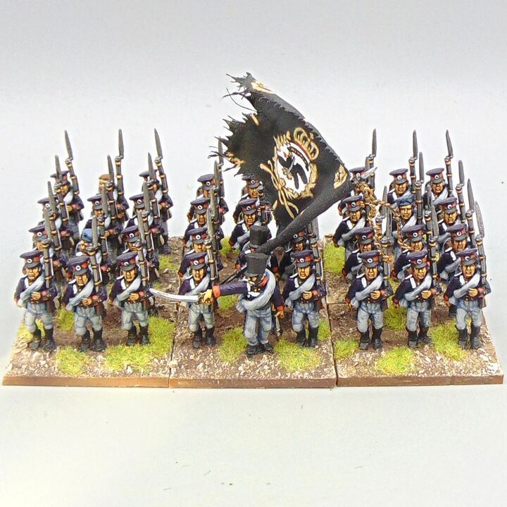 Grade C - Wargames Foundry - Napoleonic - Prussian Infantry Unit
