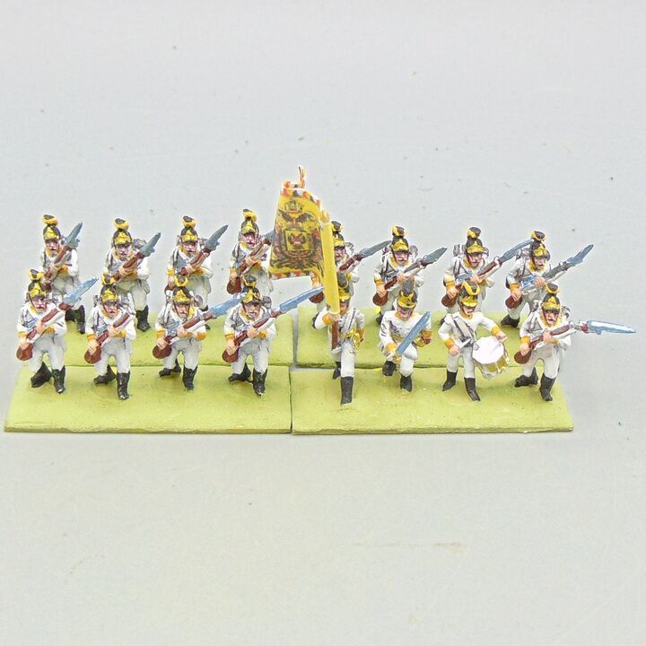 Grade D - Minifigs - Napoleonic - Austrian 'German' Fusilier Unit in Helmets Grade D - Minifigs - Napoleonic - Austrian 'German' Fusilier Unit in Helmets
