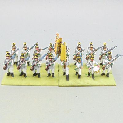 Grade D - Minifigs - Napoleonic - Austrian 'German' Fusilier Unit in Helmets Grade D - Minifigs - Napoleonic - Austrian 'German' Fusilier Unit in Helmets
