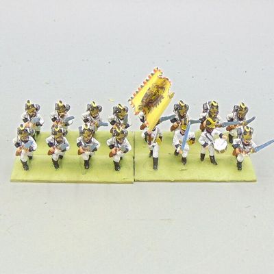 Grade D - Minifigs - Napoleonic - Austrian 'German' Fusilier Unit in Helmets Grade D - Minifigs - Napoleonic - Austrian 'German' Fusilier Unit in Helmets