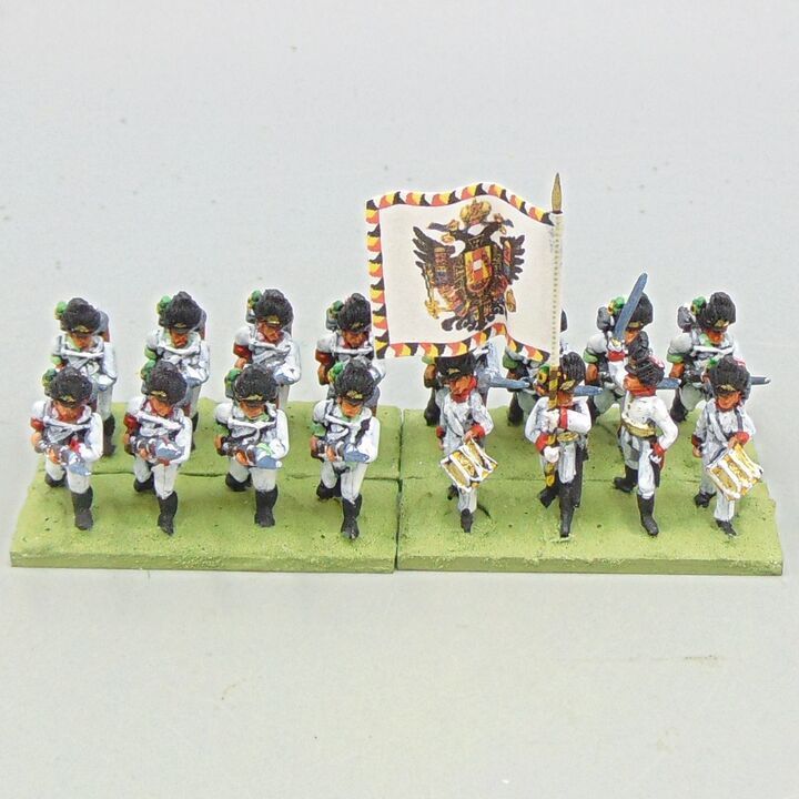 Grade D - Minifigs - Napoleonic - Austrian 'German' Combined Grenadier Unit