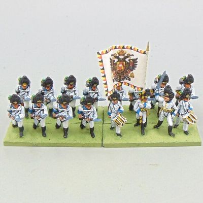Grade D - Minifigs - Napoleonic - Austrian 'German' Combined Grenadier Unit Grade D - Minifigs - Napoleonic - Austrian 'German' Combined Grenadier Unit