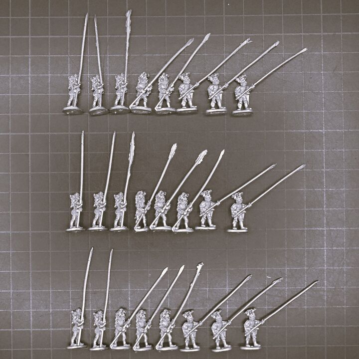 Museum Miniatures, Italian Wars: Landsknecht Pikemen Museum Miniatures, Italian Wars: Landsknecht Pikemen