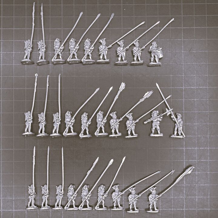 Museum Miniatures, Italian Wars: Landsknecht Pike Unit Museum Miniatures, Italian Wars: Landsknecht Pike Unit