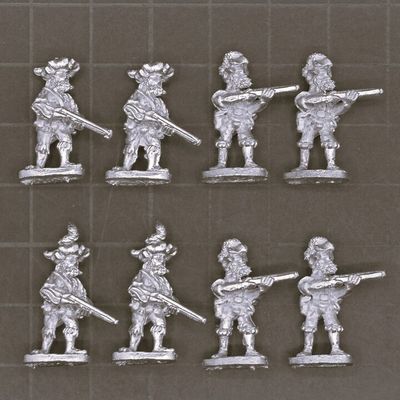 Museum Miniatures, Italian Wars: Landsknecht Arquebusiers
