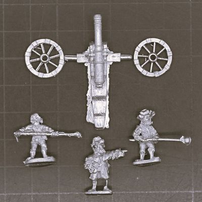 Museum Miniatures, Italian Wars: Light Field Gun & Crew