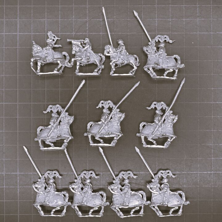 Museum Miniatures, Italian Wars: Mounted Men at Arms Unit Museum Miniatures, Italian Wars: Mounted Men at Arms Unit