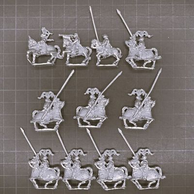 Museum Miniatures, Italian Wars: Mounted Men at Arms Unit