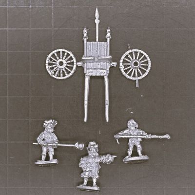 Museum Miniatures, Italian Wars: Organ Gun & Crew