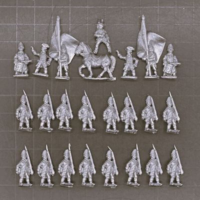 Essex Miniatures, SYW: Prussian Fusilier Unit Essex Miniatures, SYW: Prussian Fusilier Unit