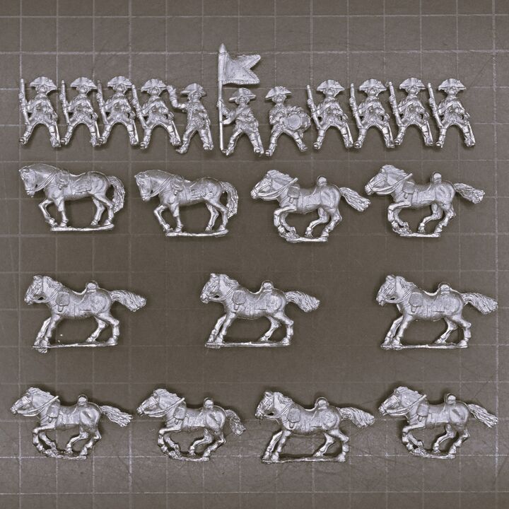 Essex Miniatures, SYW: Prussian Dragoon Unit