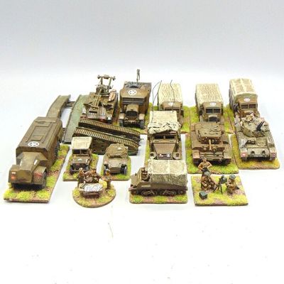 Grade C - Various Manufacturers - WW2 - 5th Guards Brigade HQ, Guards Armoured Division (Market Garden 1944) Grade C - Various Manufacturers - WW2 - 5th Guards Brigade HQ, Guards Armoured Division (Market Garden 1944)