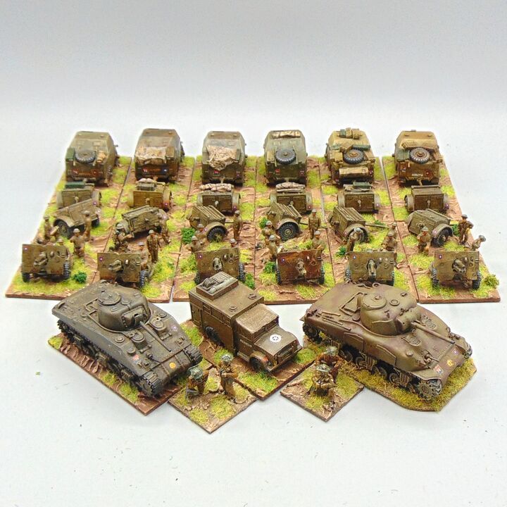 Grade C - Various Manufacturers - WW2 - 55th Field Regiment, Royal Artillery, Attached to Guards Armoured (Market Garden 1944)