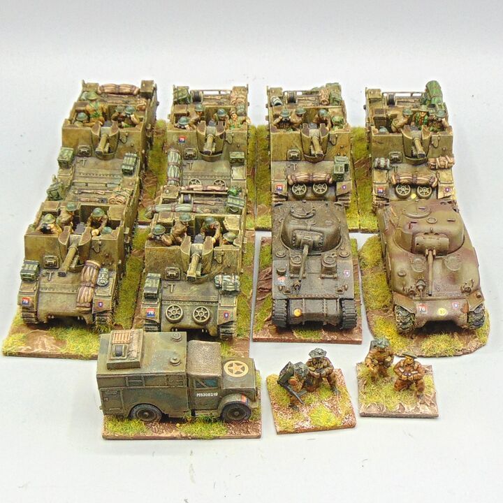 Grade C - Various Manufacturers - WW2 - 153rd Field Regiment, Royal Artillery, Attached to Guards Armoured (Market Garden 1944)