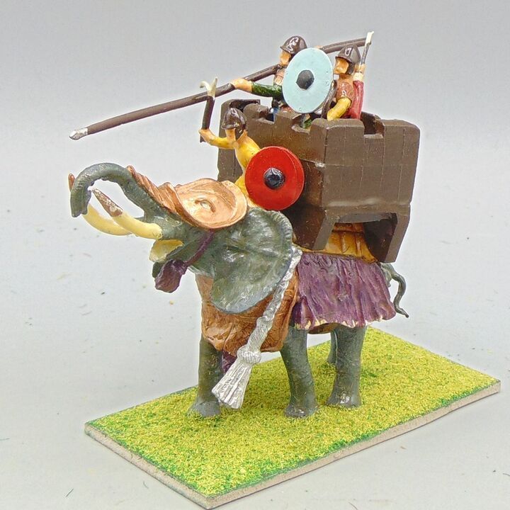 Grade F - Garrison Figures (?) - Ancient Macedonian Successor - War Elephant