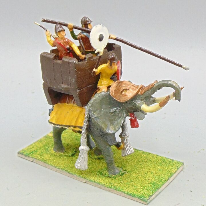 Grade F - Garrison Figures (?) - Ancient Macedonian Successor - War Elephant