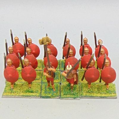 Grade E - Minifigs (?) - Mid/Late Imperial Roman - Unarmoured Infantry Unit