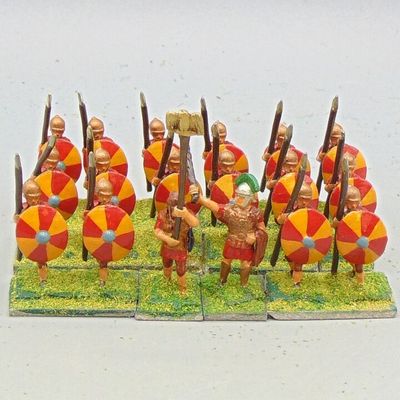 Grade E - Minifigs (?) - Mid/Late Imperial Roman - Unarmoured Infantry Unit Grade E - Minifigs (?) - Mid/Late Imperial Roman - Unarmoured Infantry Unit