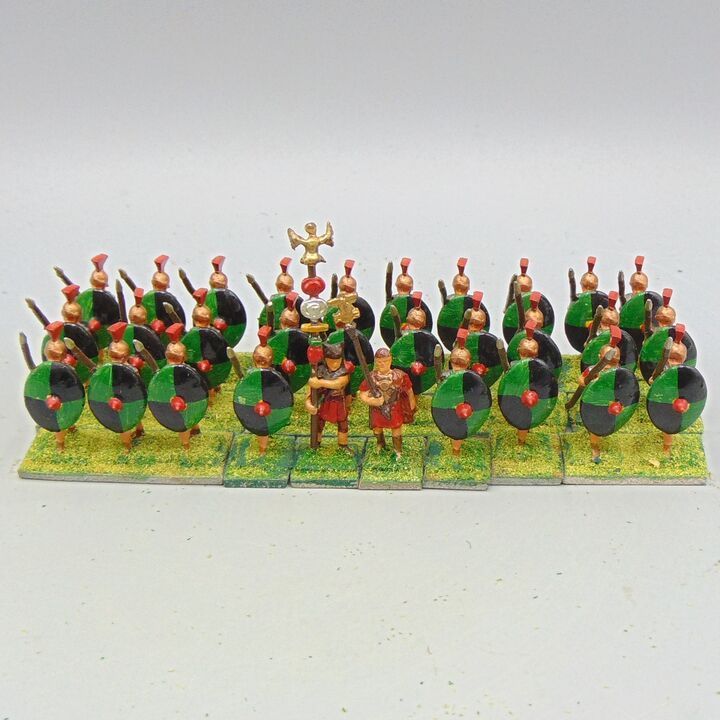 Grade E - Minifigs (?) - Mid/Late Imperial Roman - Armoured Infantry Unit Grade E - Minifigs (?) - Mid/Late Imperial Roman - Armoured Infantry Unit