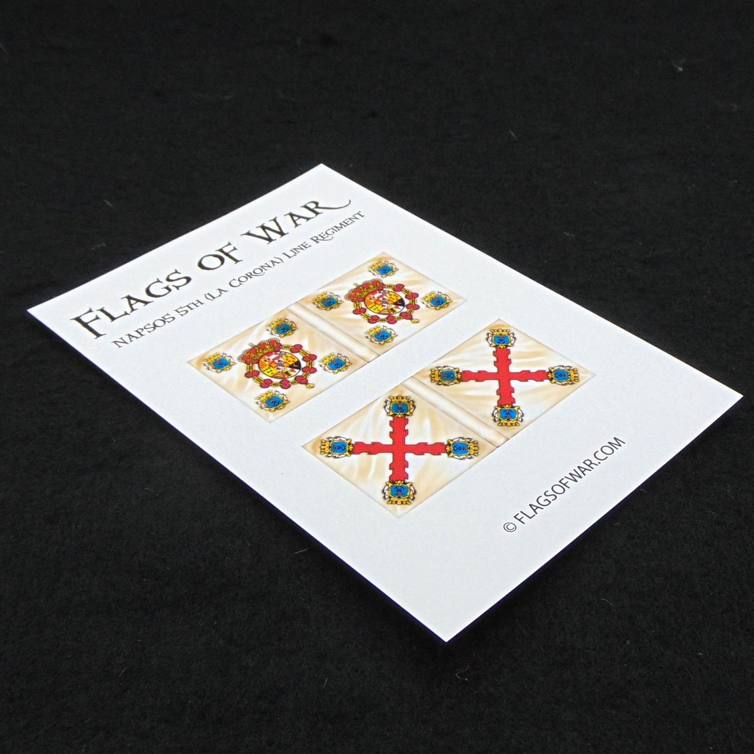 28mm, Flags of War, Napoleonic: Spanish 5th (La Corona) Line Regiment Regt