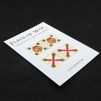 28mm, Flags of War, Napoleonic: Spanish 5th (La Corona) Line Regiment Regt