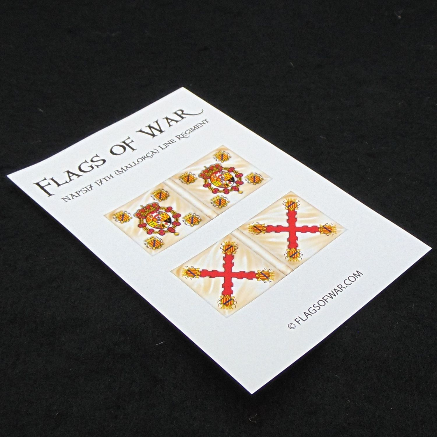 28mm, Flags of War, Napoleonic: Spanish 17th (Mallorca) Line Regiment Regt