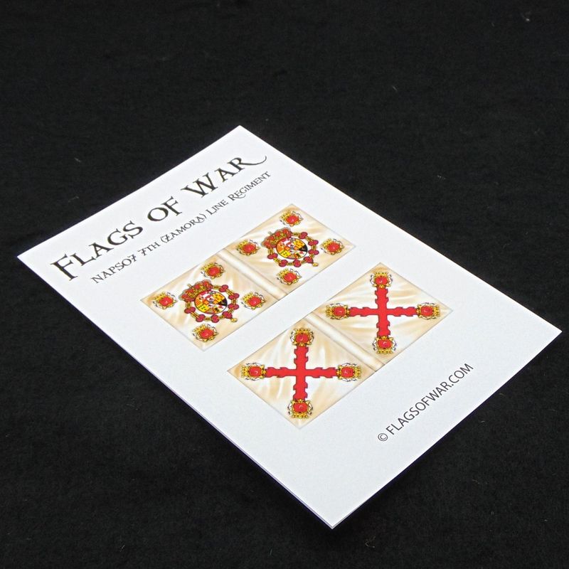 28mm, Flags of War, Napoleonic: Spanish 7th (Zamora) Line Regiment Regt