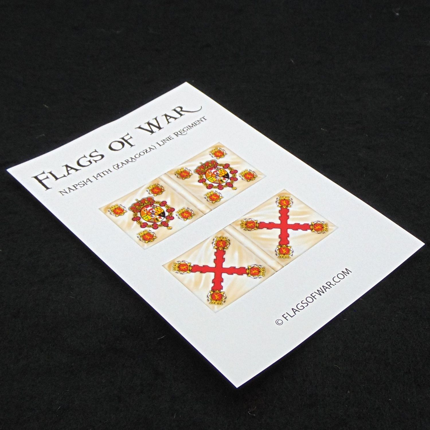 28mm, Flags of War, Napoleonic: Spanish 14th (Zaragoza) Line Regiment Regt