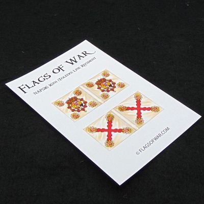 28mm, Flags of War, Napoleonic: Spanish 16th (Toledo) Line Regiment Regt 28mm, Flags of War, Napoleonic: Spanish 16th (Toledo) Line Regiment Regt