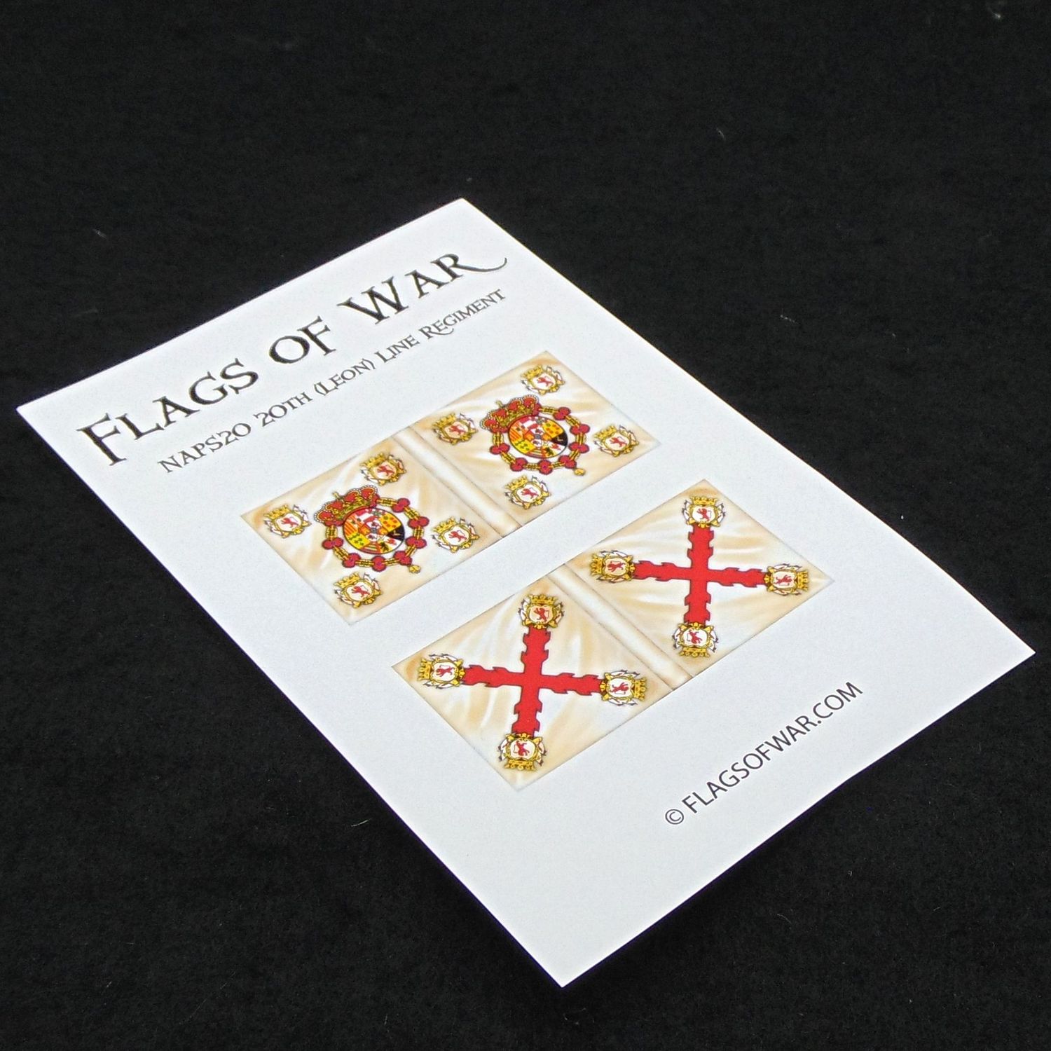 28mm, Flags of War, Napoleonic: Spanish 20th (Leon) Line Regiment Regt