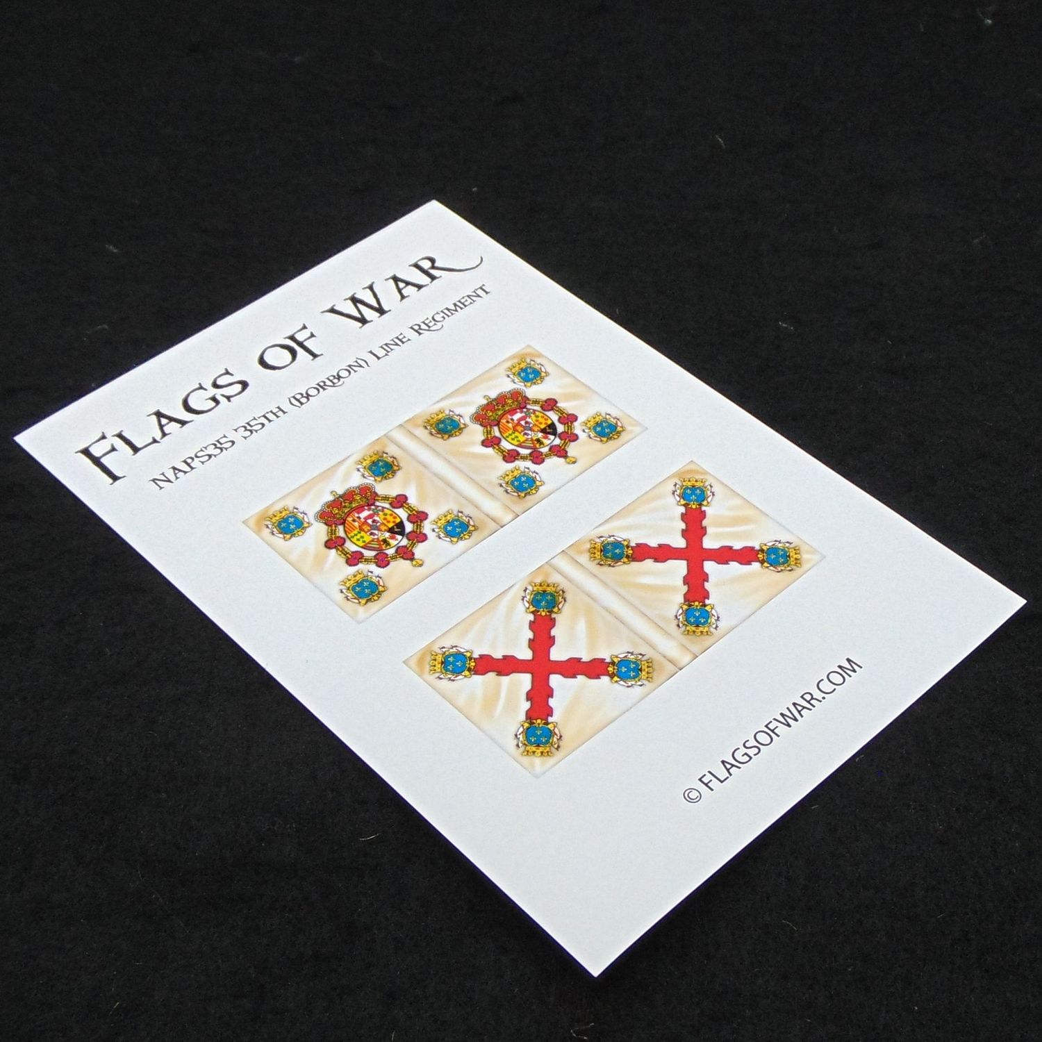 28mm, Flags of War, Napoleonic: Spanish 35th (Borbon) Line Regiment Regt