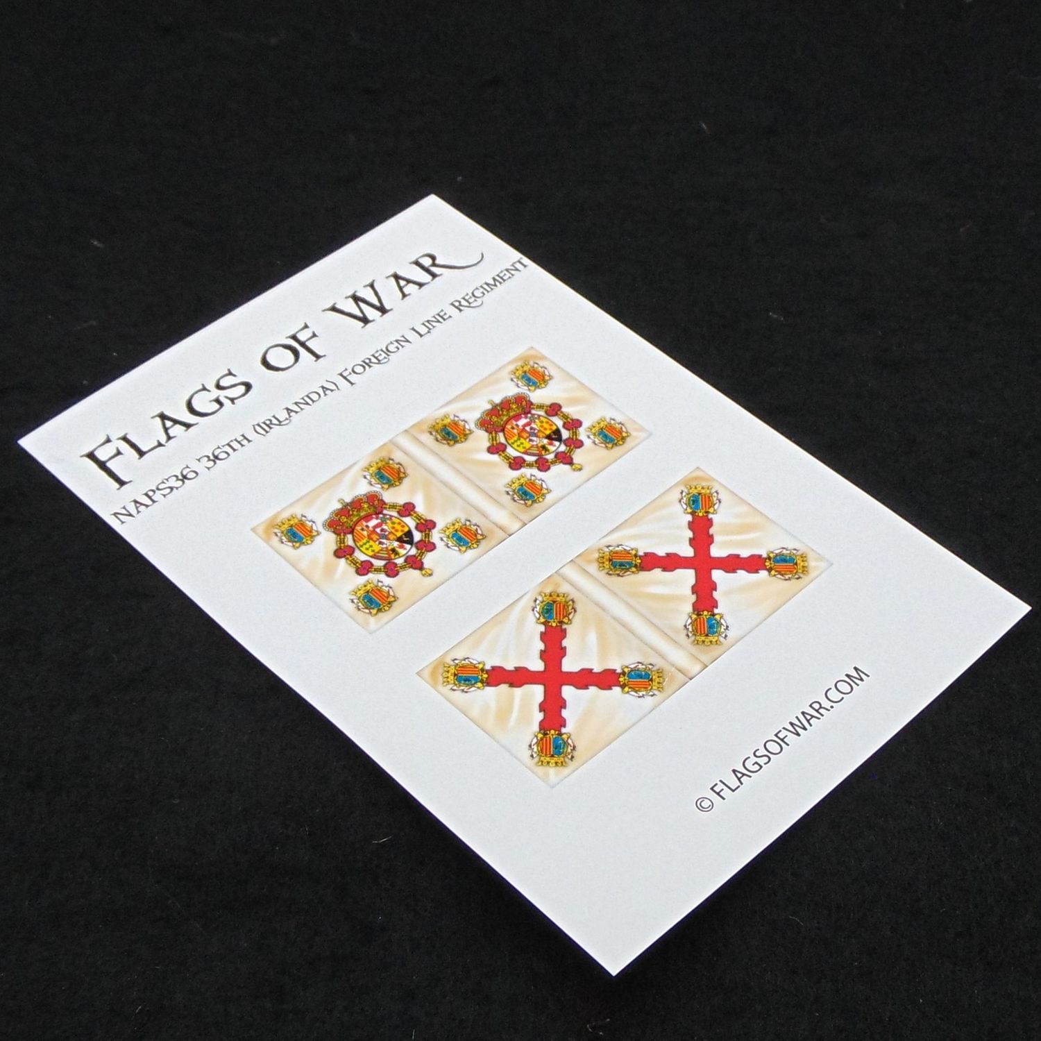 28mm, Flags of War, Napoleonic: Spanish 36th (Irlanda) Foreign Line Regiment Regt