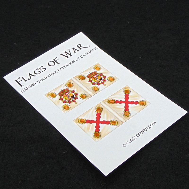 28mm, Flags of War, Napoleonic: Spanish Volunteer Battalion of Catalonia