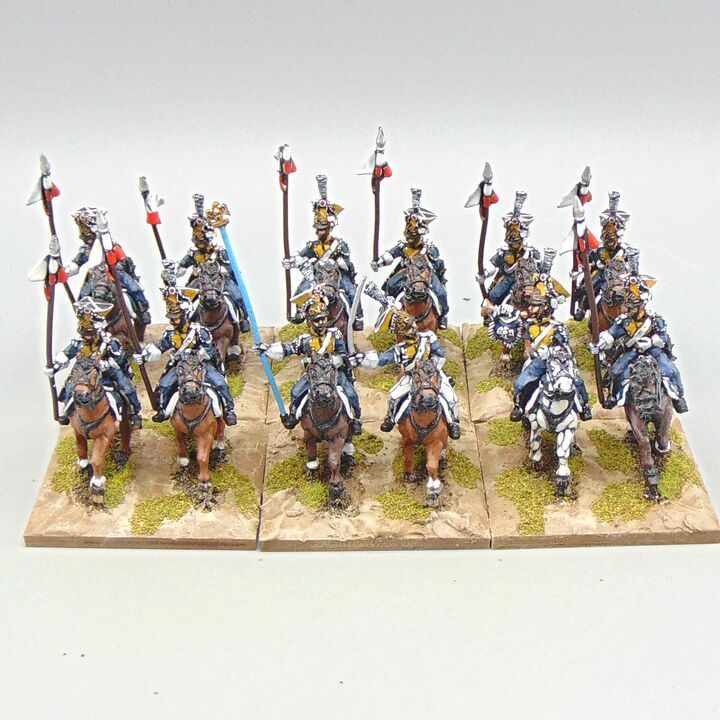 Grade C - Redoubt Enterprises - Napoleonic - 1st Polish Vistula Lancers Unit