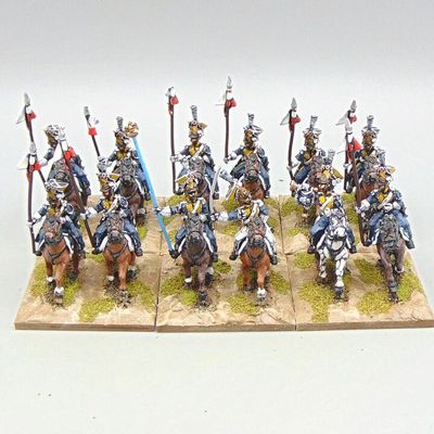 Grade C - Redoubt Enterprises - Napoleonic - 1st Polish Vistula Lancers Unit Grade C - Redoubt Enterprises - Napoleonic - 1st Polish Vistula Lancers Unit