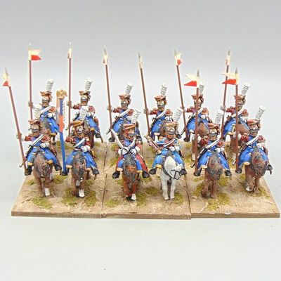 Grade C - Wargames Foundry - Napoleonic - 2nd Dutch Lancers of the Imperial Guard Grade C - Wargames Foundry - Napoleonic - 2nd Dutch Lancers of the Imperial Guard