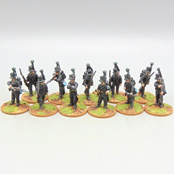 Grade C - Perry Miniatures - Napoleonic - Brunswick Light Infantry Avant Garde, Skirmishing Grade C - Perry Miniatures - Napoleonic - Brunswick Light Infantry Avant Garde, Skirmishing