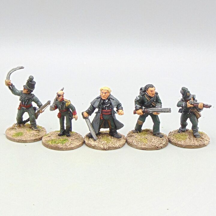 Grade C - Various Manufacturers - Napoleonic - British Riflemen including 'Sharpe' Characters