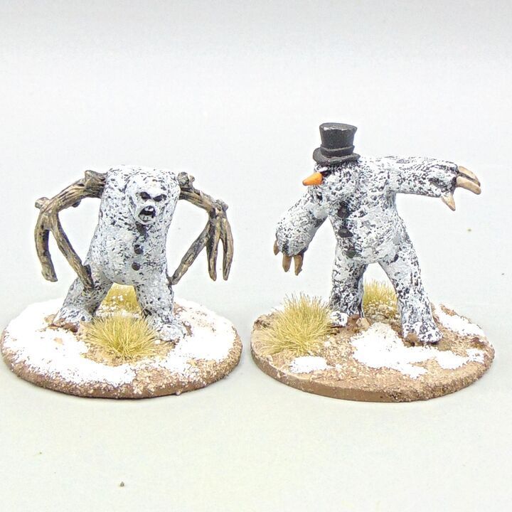 Grade D - Copplestone Castings - Fantasy - Evil Snowmen