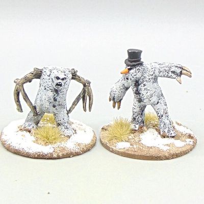 Grade D - Copplestone Castings - Fantasy - Evil Snowmen