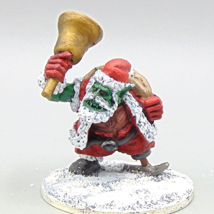 Grade B - Warmonger Miniatures - Fantasy - Orc Santa