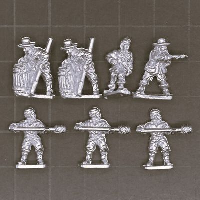 Peter Pig, ECW - Artillery Crew