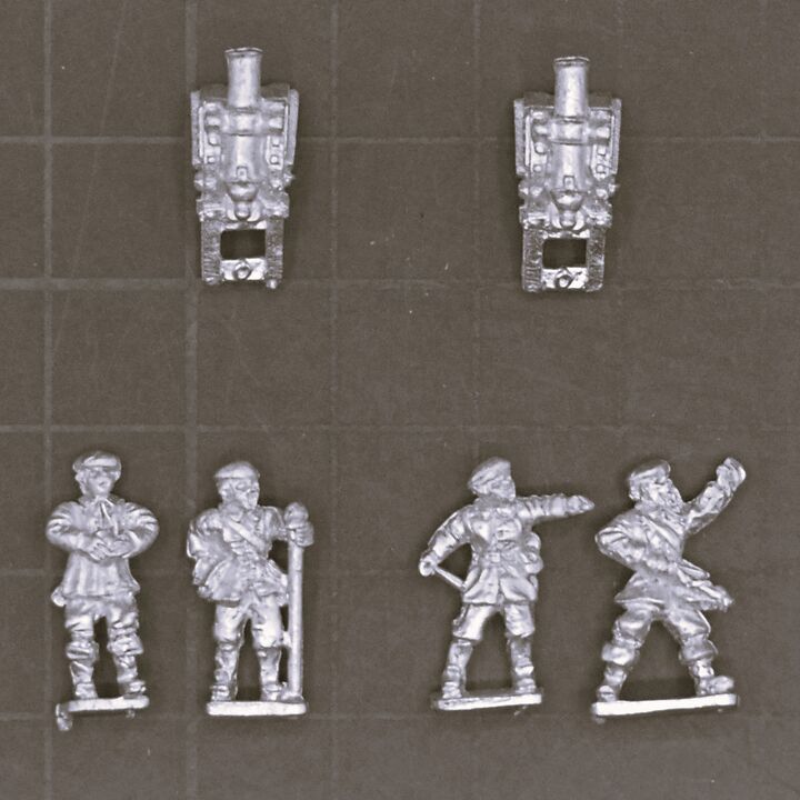 Peter Pig, ECW - Scots Frame Guns & Crews