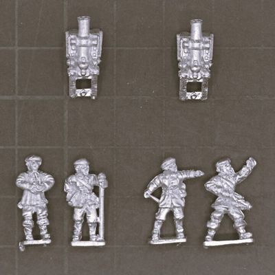 Peter Pig, ECW - Scots Frame Guns & Crews